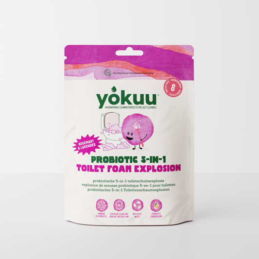 Toilettenschaumexplosion